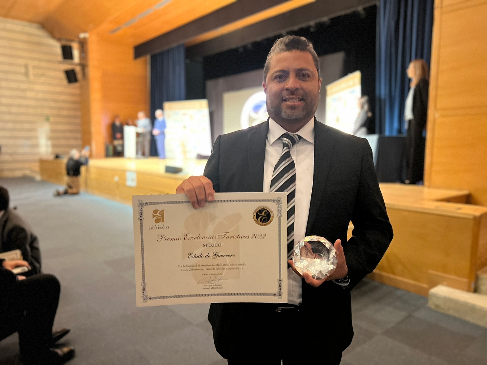 Guerrero gana Premio Excelencias en FITUR 2023