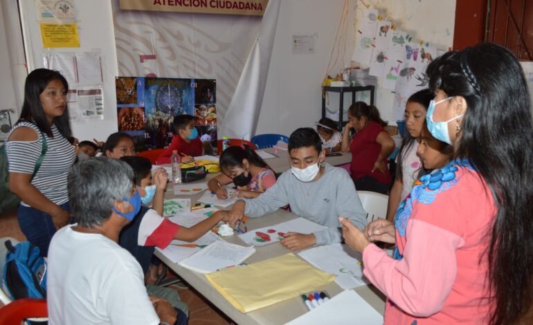 Concluyó Taller Lingüístico Náhuatl impartido por la SEDEPIA en Atliaca, municipio de Tixtla