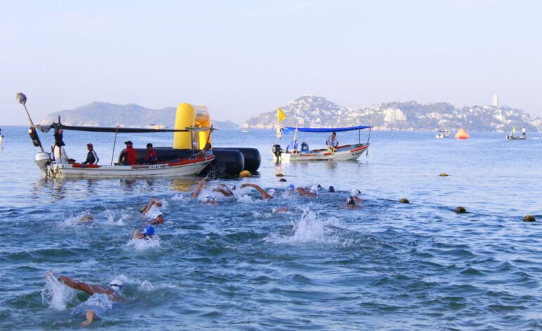 Acapulco, sede del Circuito Mexicano de Aguas Abiertas