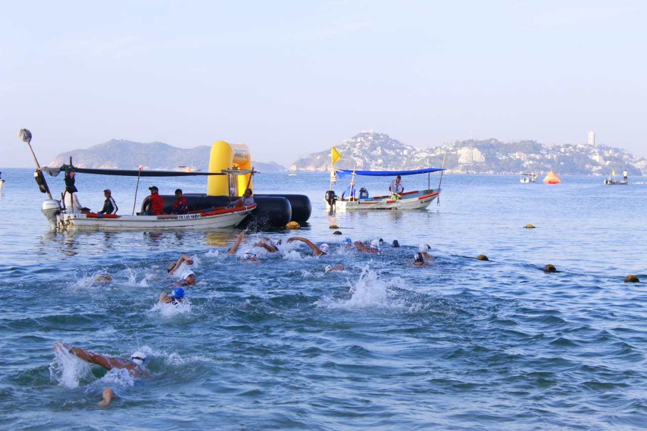 Acapulco, sede del Circuito Mexicano de Aguas Abiertas