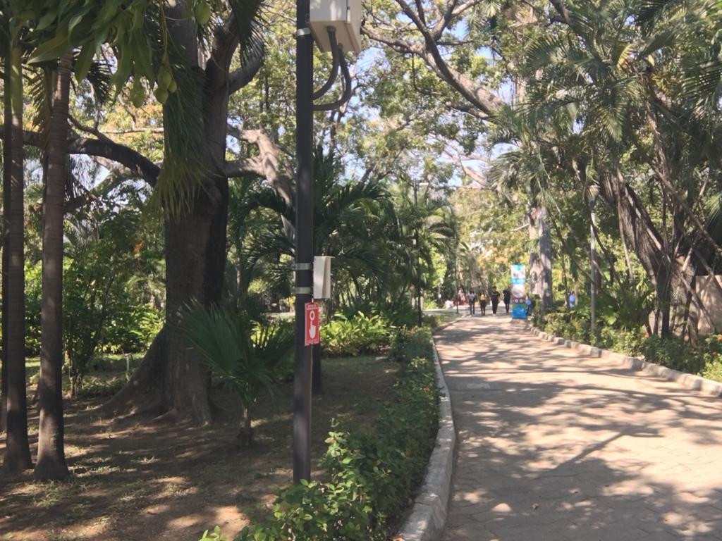 Más de 30 cámaras de vigilancia brindan seguridad a usuarios del Parque Papagayo