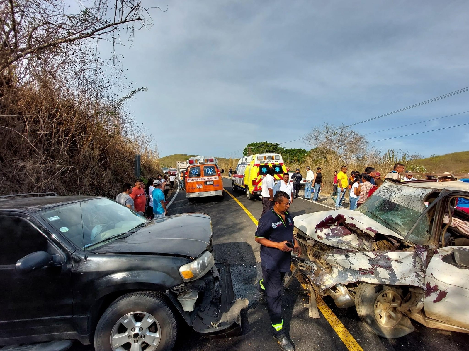 Choque deja tres lesionados en Juchitán