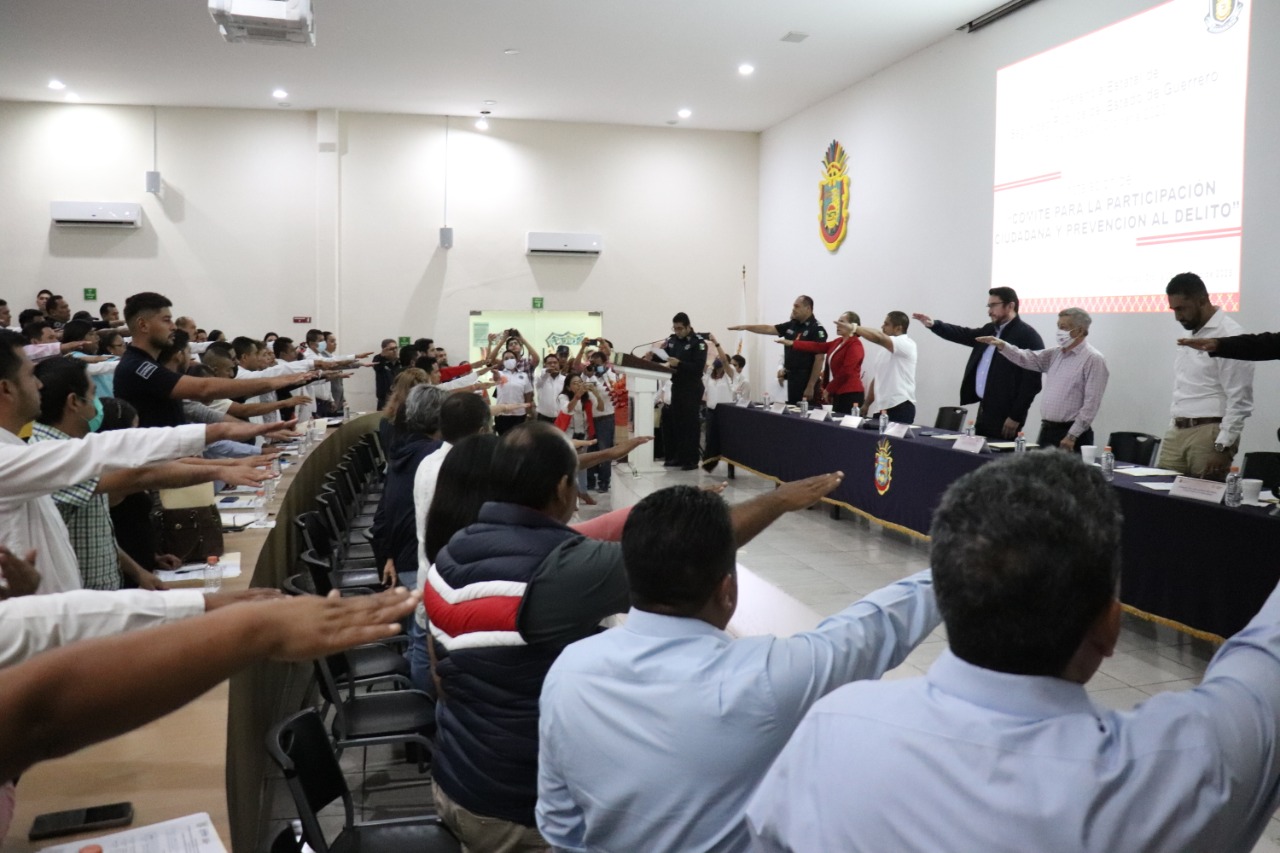 Sesiona la conferencia estatal de Seguridad Pública del Estado de Guerrero