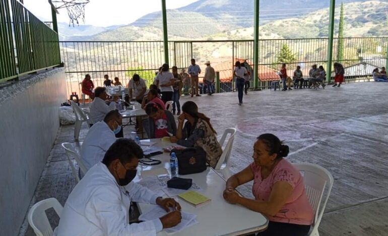 Realiza Secretaría de Salud en Guerrero feria en comunidades de Leonardo Bravo
