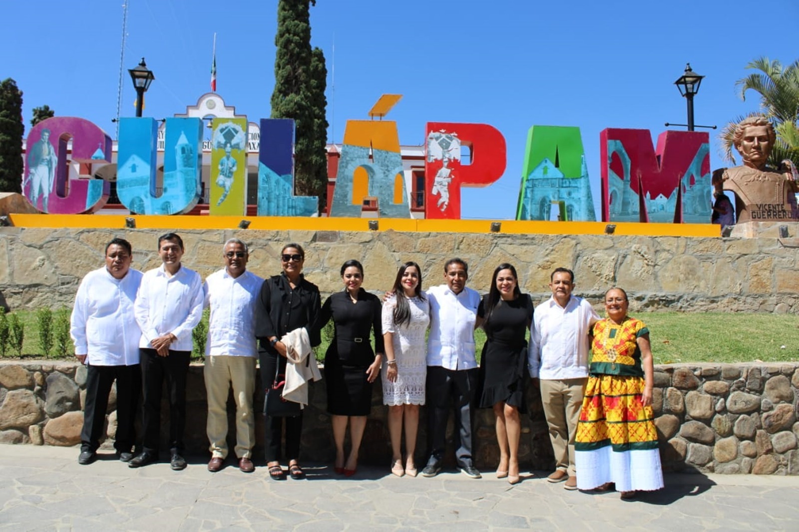 Asisten legisladoras y legisladores de Guerrero a ceremonia por el 192 aniversario de la muerte del General Vicente Guerrero en Oaxaca