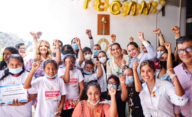 Ratifica DIF Guerrero apoyo y atención al IECAN, al conmemorarse el Día contra el cáncer infantil
