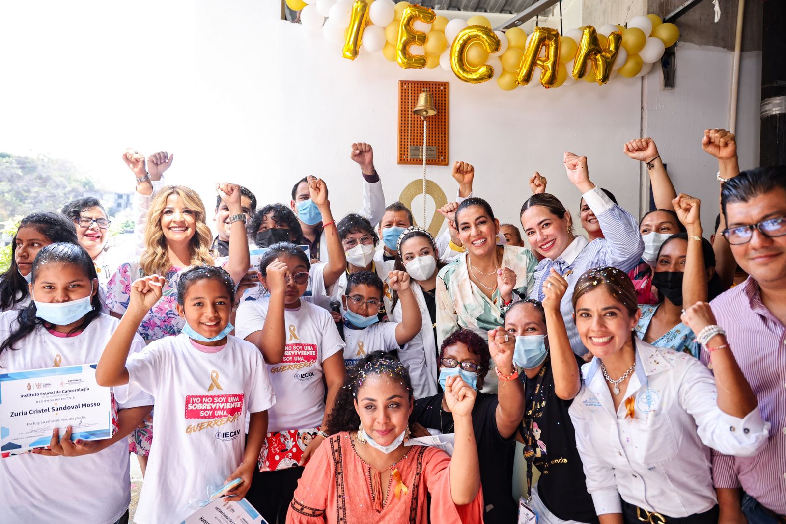 Ratifica DIF Guerrero apoyo y atención al IECAN, al conmemorarse el Día contra el cáncer infantil