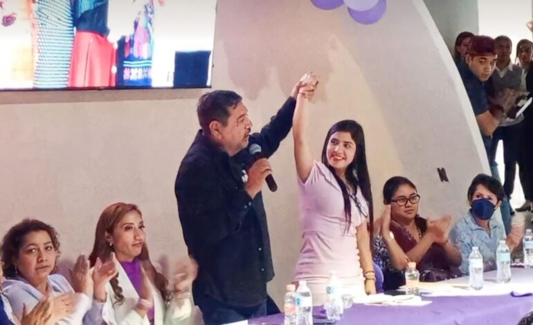 Respaldan a Yoloczin Domínguez Félix Salgado, alcaldesas y simpatizantes de Morena