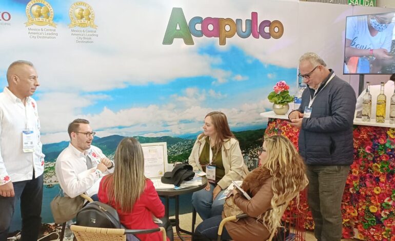 Exitosa apertura del stand de Acapulco en la Feria ANATO 2023