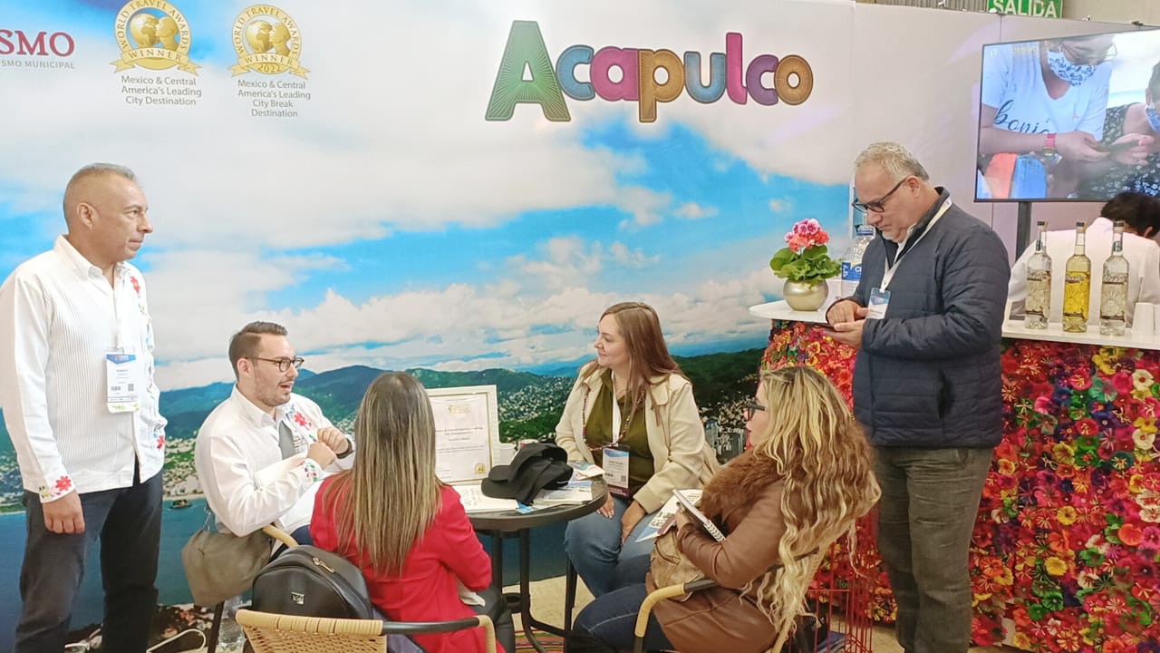 Exitosa apertura del stand de Acapulco en la Feria ANATO 2023