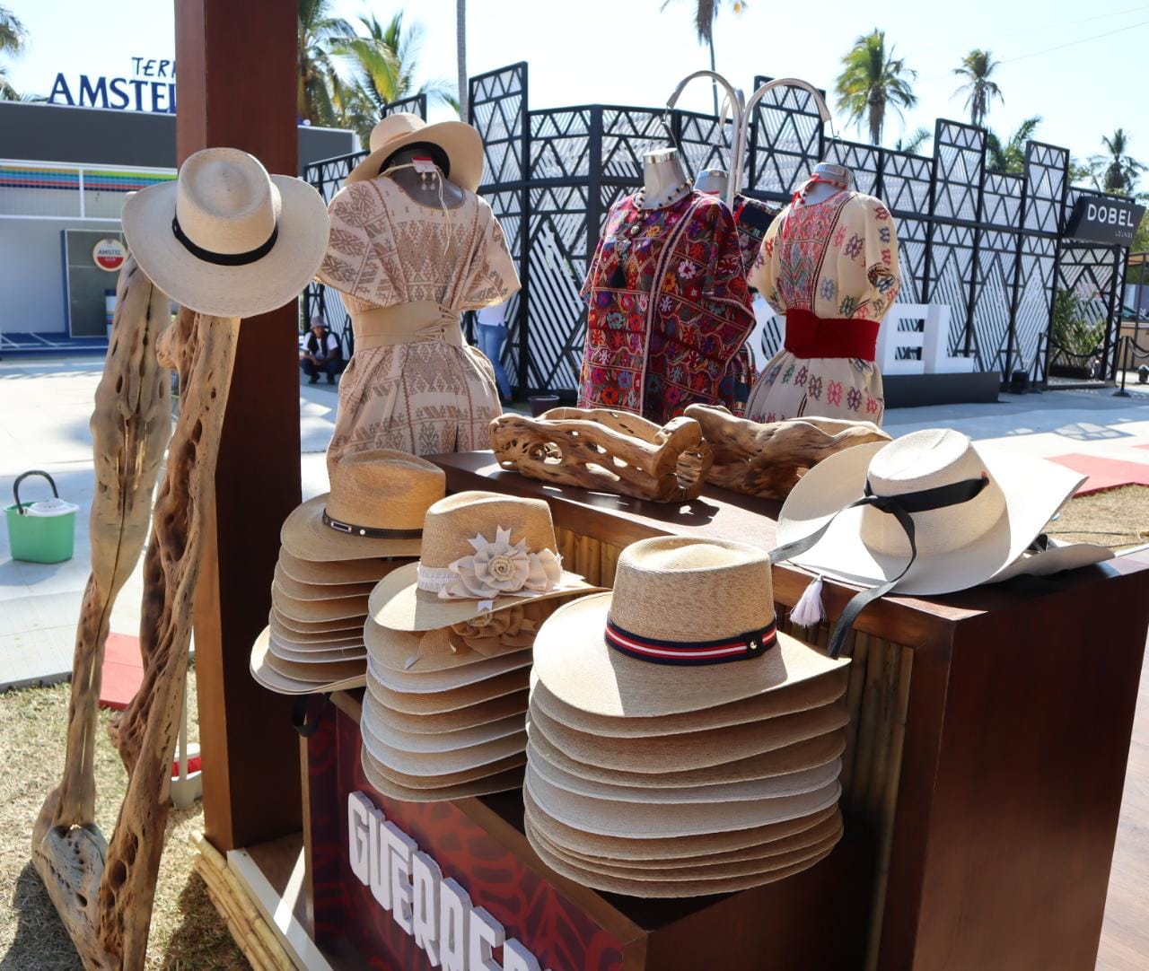 Lo más selecto del arte de Guerrero, presente en el Abierto Mexicano de Tenis