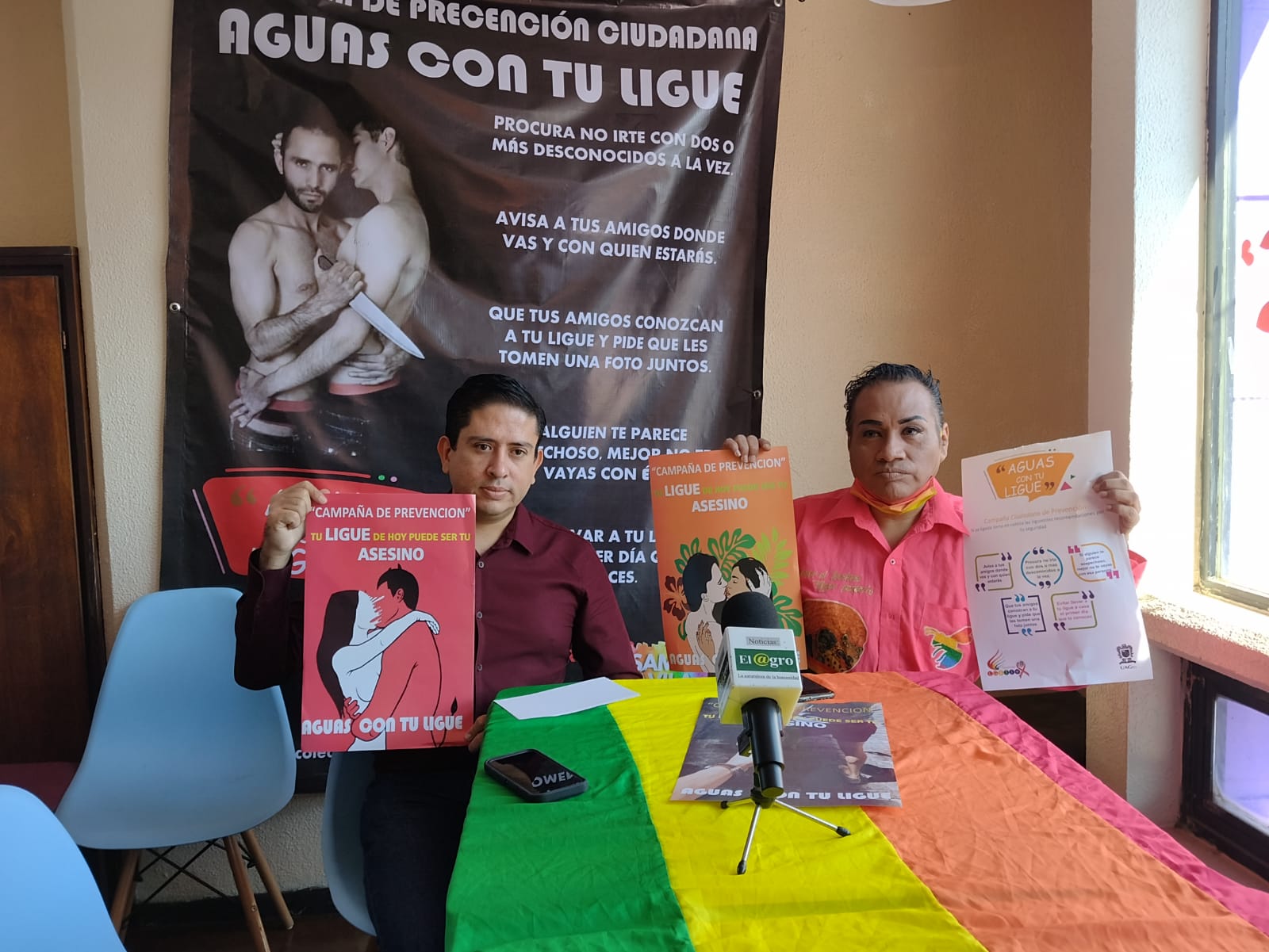 Difunden campaña «Aguas con tu Ligue» por agresiones en contra de poblaciones LGBT