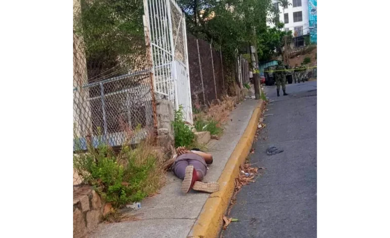 Hallan cadáver en la popular unidad habitacional Infonavit Alta Progreso en Acapulco