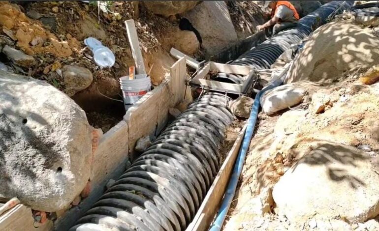 Obras en colector Brisas-Guitarrón, al 30 por ciento: Juárez Amador