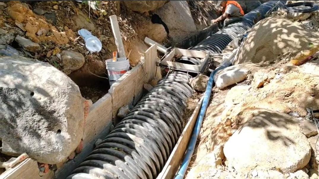Obras en colector Brisas-Guitarrón, al 30 por ciento: Juárez Amador