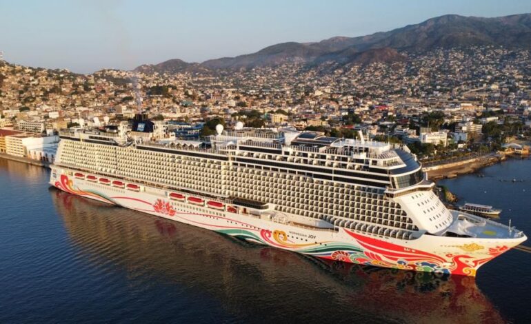 Recibe Acapulco el 14º crucero de la temporada con 5 mil 233 turistas