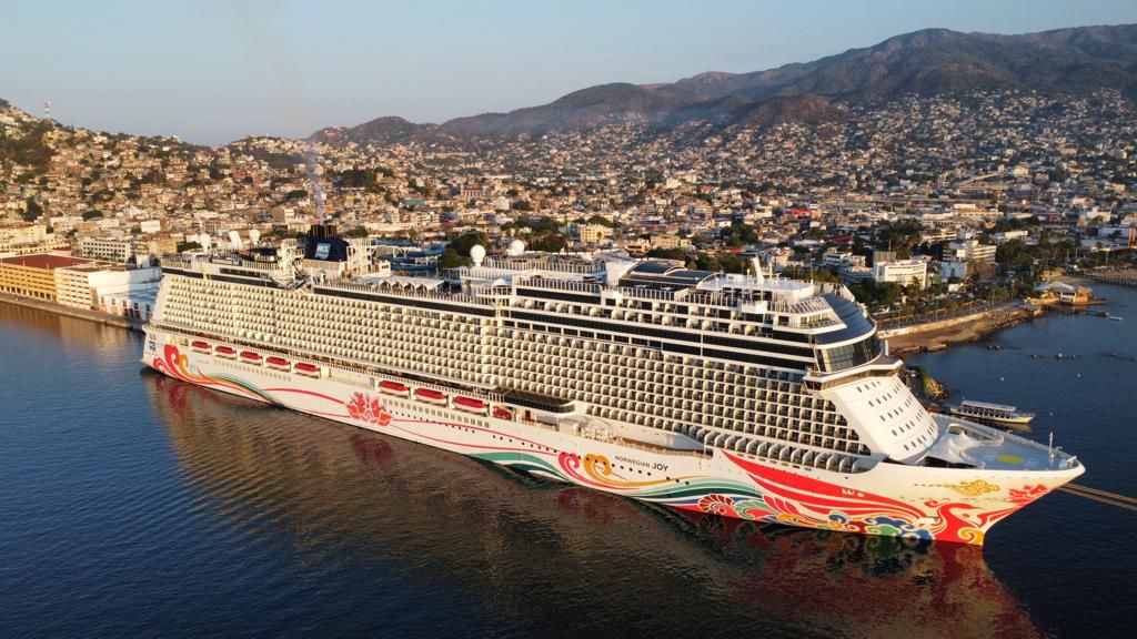 Recibe Acapulco el 14º crucero de la temporada con 5 mil 233 turistas