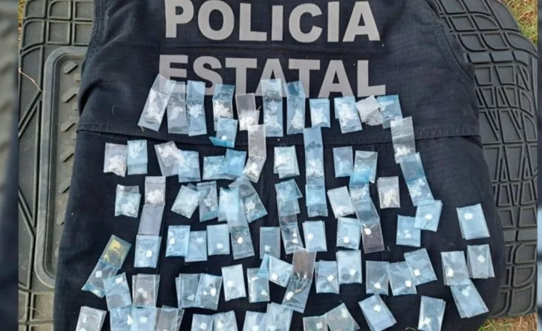 Decomisa la Policía Estatal presunta droga en el municipio de Florencio Villareal