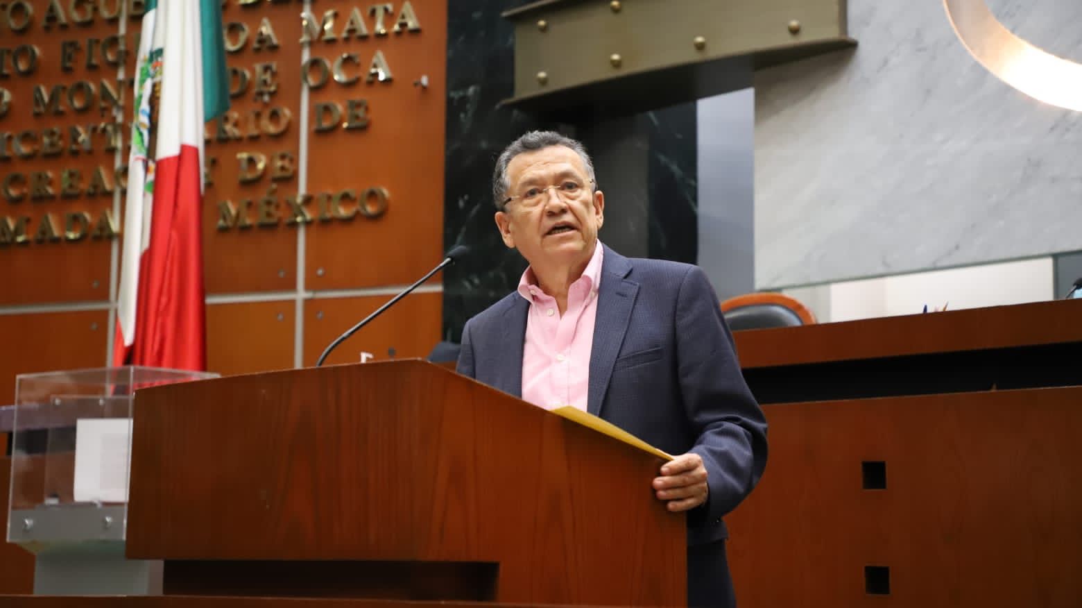 Acciones del Congreso se basan en el diálogo y se apegan a la legalidad, sostienbe diputado Apreza Patrón