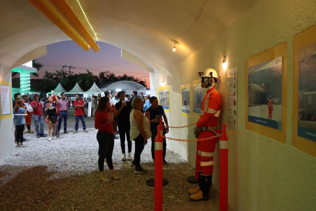 Presenta Media Luna Museo de Minería en la Feria de la Bandera
