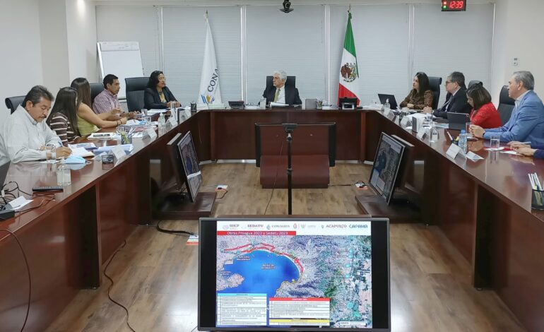 Se reúne Abelina López con el director general de la CONAGUA en la Ciudad de México