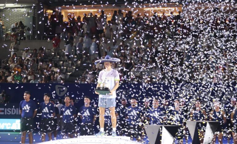 Deja el Abierto Mexicano de tenis una derrama económica de más de mil 200 MDP