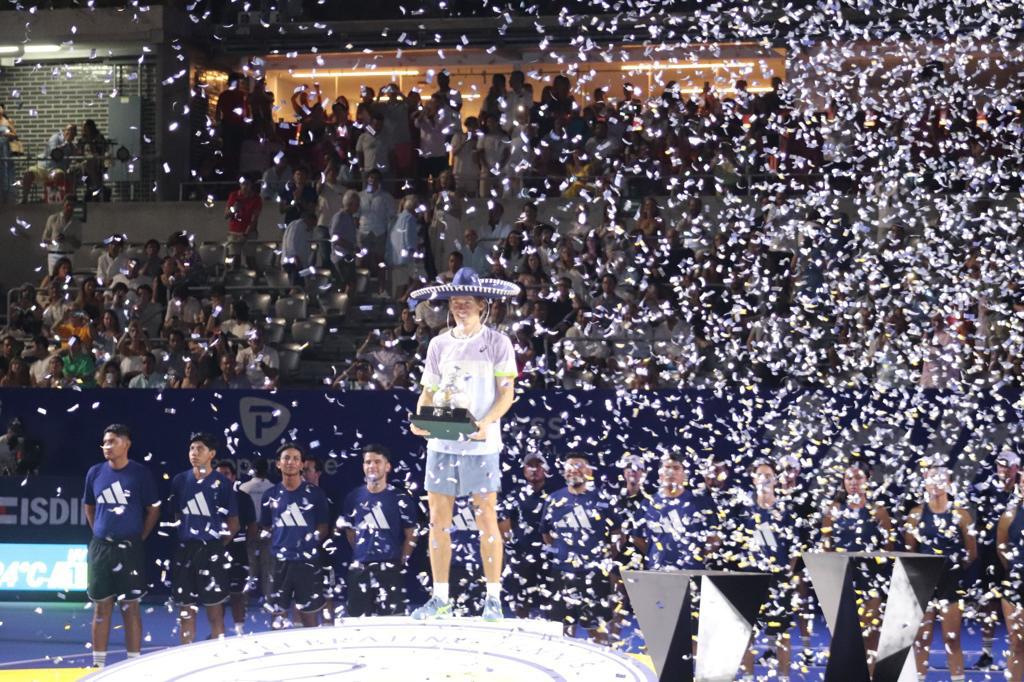 Deja el Abierto Mexicano de tenis una derrama económica de más de mil 200 MDP