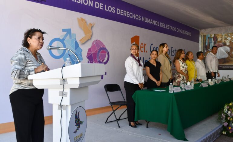 Inaugura la titular de la Secretaría de la Mujer, el Primer Congreso Estatal de Unidades de Género en Guerrero