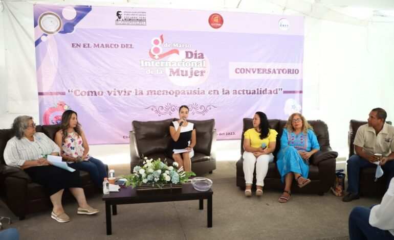 Realiza Congreso de Guerrero el conversatorio «Cómo vivir la menopausia en la actualidad»