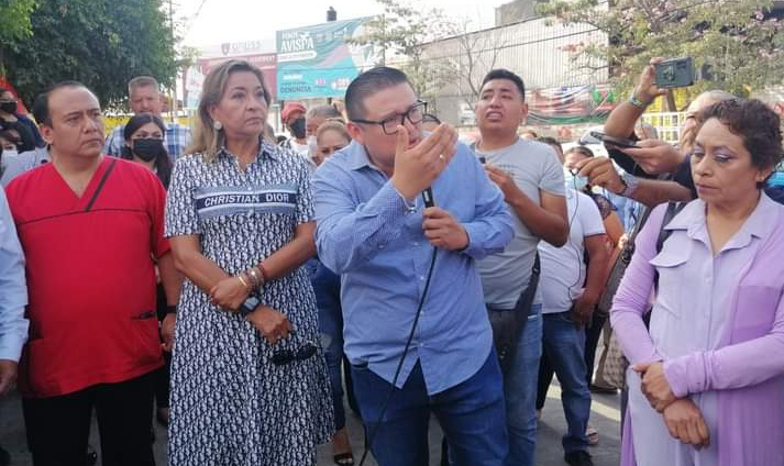 A seis días de iniciar otro plantón afuera del Congreso de Guerrero, sindicalizados denuncian más represalias