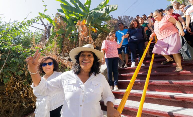 Inaugura Abelina López obras por casi 3 MDP en la zona poniente