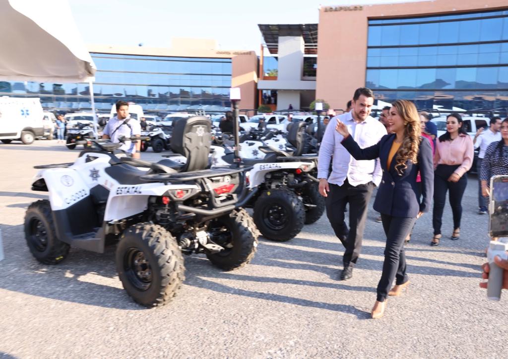 Resultado de la política de austeridad, Evelyn Salgado destina 196 MDP, en parque vehicular para la Secretaría de Seguridad Pública y Protección Civil