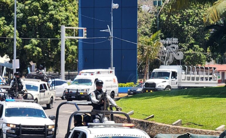 Llegan 500 efectivos de la Guardia Nacional a Acapulco