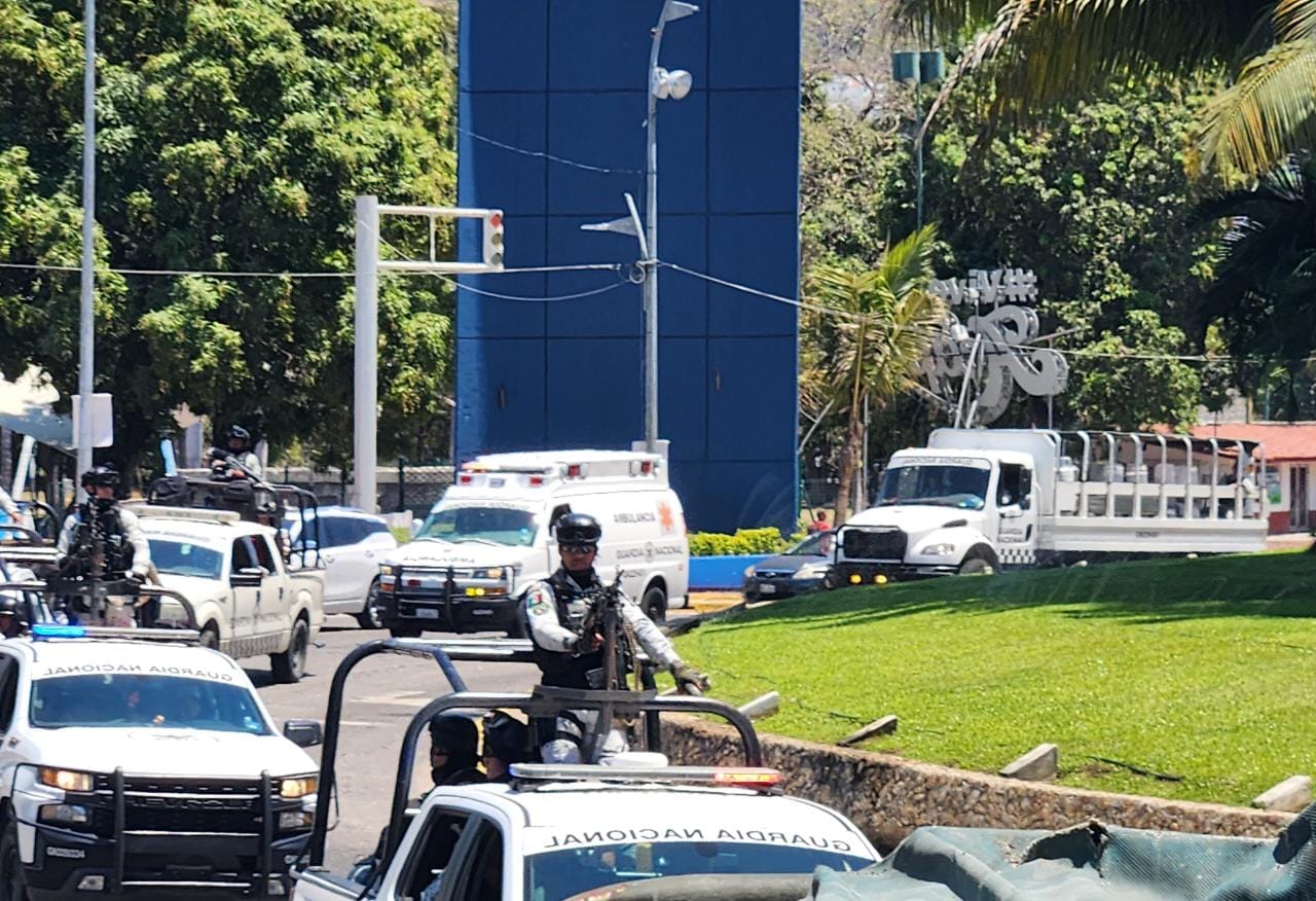 Llegan 500 efectivos de la Guardia Nacional a Acapulco