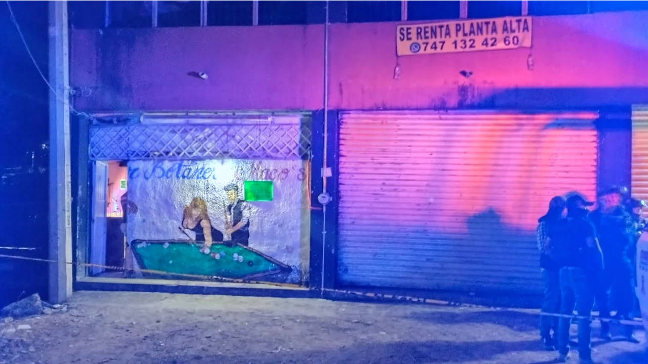 Dan muerte a un hombre dentro de un restaurante-bar en Iguala, Guerrero