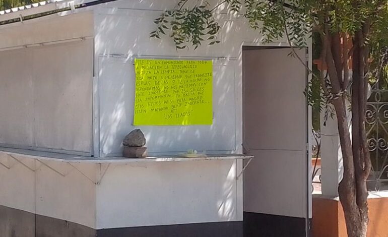 Colocan cartulinas con amenazas en Tepecoacuilco de Trujano, Guerrero