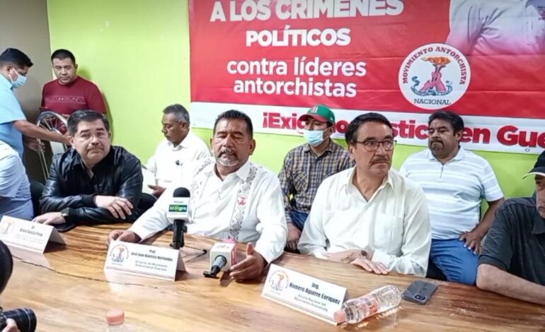 «Fue una masacre», dice Antorcha Campesina sobre la muerte de su dirigente municipal