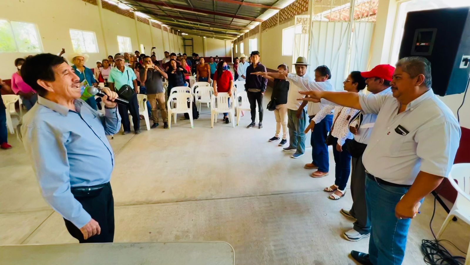 Instalan en Chilapa comité de apoyo al secretario de Gobernación, Adán Augusto López