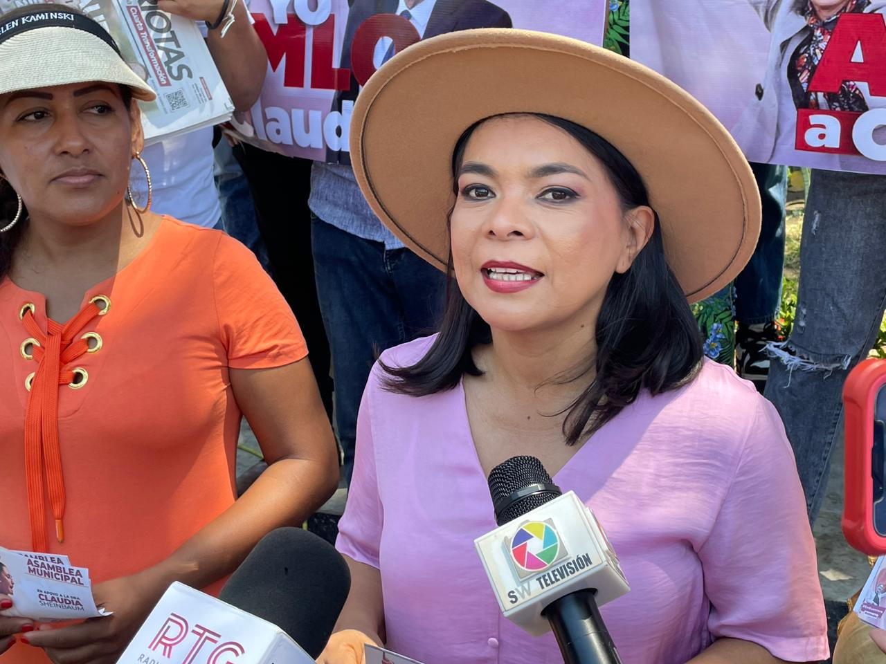 Solicita Beatriz Mojica a Unicef acompañamiento de atención médica para niñas y niños de Acapulco