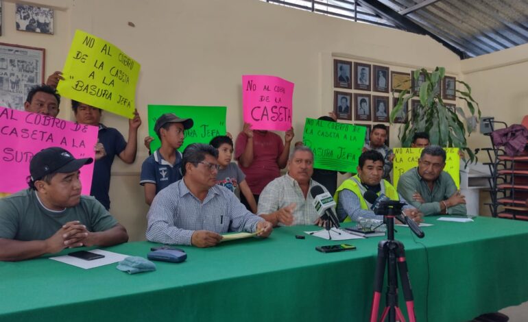 Organizaciones de «La basura jefa» denuncian cobro de peaje para arrojar desechos en el tiradero municipal