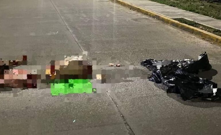 Dejan restos humanos con narcomensaje en colonia de Iguala de la Independencia, Guerrero