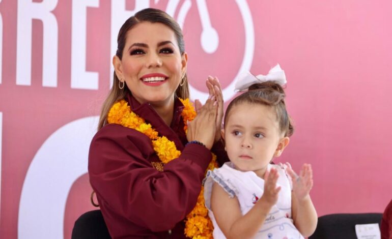 Fomenta Evelyn Salgado cultura del deporte con rodada «Guerrero en Bici» para conmemorar el Día de la Niñez