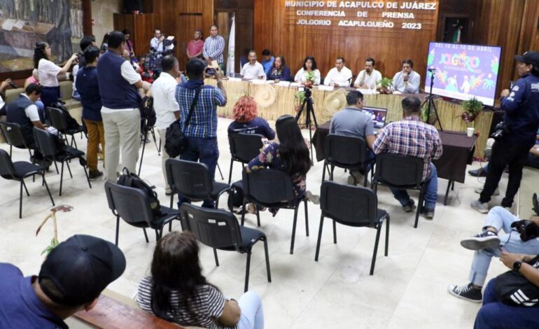 Presenta Abelina López, cartelera del Jolgorio Acapulqueño 2023