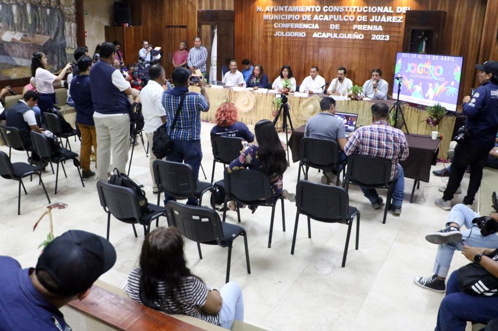 Presenta Abelina López, cartelera del Jolgorio Acapulqueño 2023