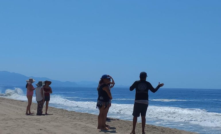 Alertan por nuevo evento de Mar de Fondo que afecta las costas de Guerrero