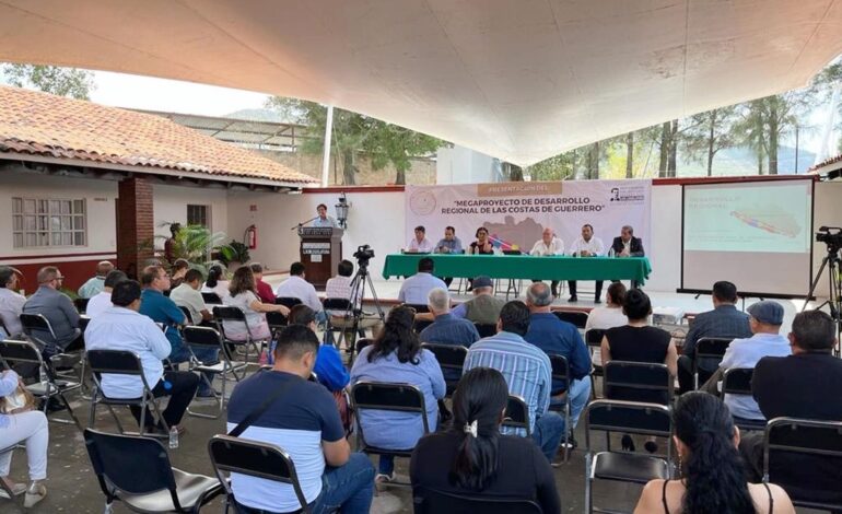 Presentan en el Congreso el megaproyecto de desarrollo regional en las costas de Guerrero