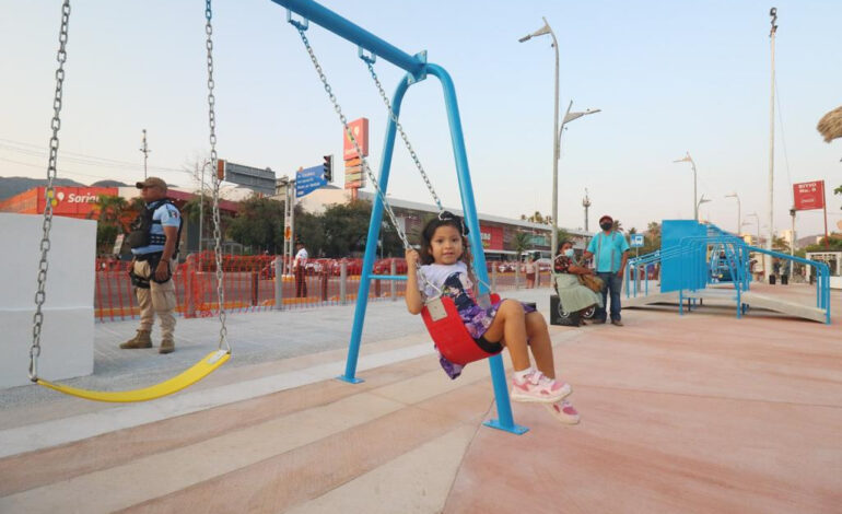 Inaugura Abelina López parque incluyente El Golfito