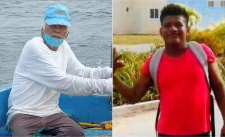 Buscan a estos dos pescadores de Puerto Marqués, Acapulco