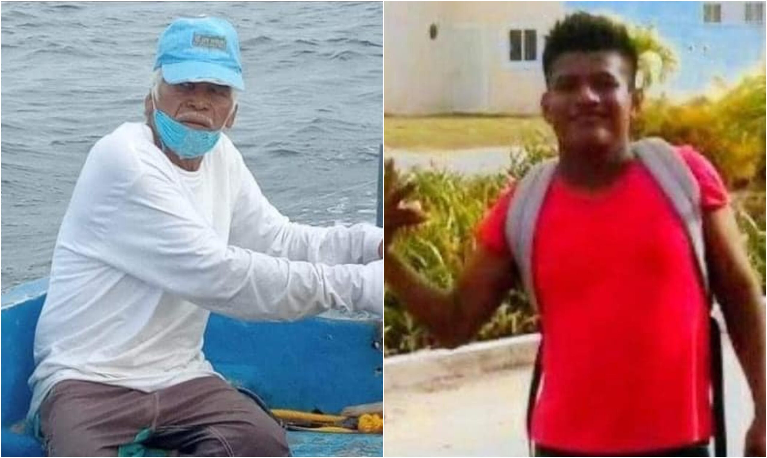Buscan a estos dos pescadores de Puerto Marqués, Acapulco