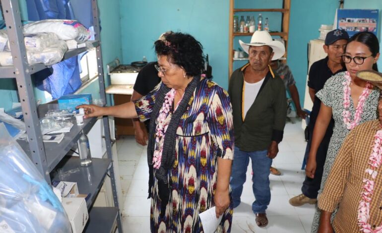 Recorre la secretaria de Salud localidades indígenas de la Costa Chica para garantizar los servicios de salud de primer nivel